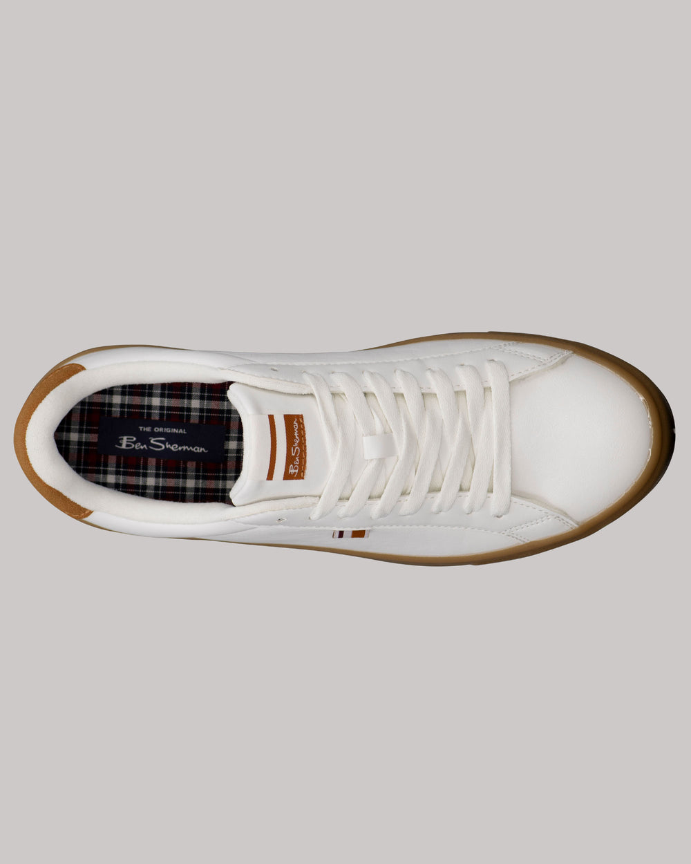 Basket Ben Sherman Crowley Blanche Marron | MXE-70576828